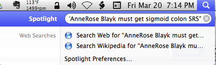 ./2015-03-20 at 7.14.27 PM - 'AnneRose Blayk must get sigmoid colon SRS'.png